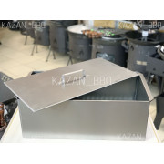Коптильня 600х320х250 мм, Сталь 0.8 мм, с поддоном