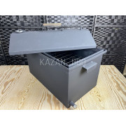 Коптильня с гидрозатвором термометром 515х315х310, сталь 2 мм