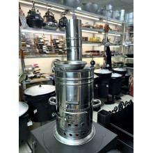 Самовар турецкий "Zarifis" 2,5 л жаровой из нержавеющей стали, 1 кран
