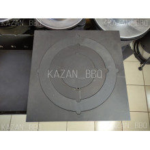 Плита варочная со съемными кольцами квадратная Плита варочная со съемными кольцами квадратная
