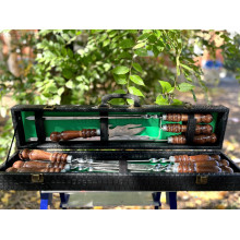 Подарочный набор шампуров в кейсе, 11 в 1, мини